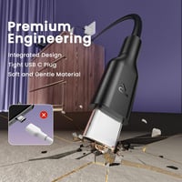 RAMPOW USB-C kábel 5 db 1m gyorstöltés iPhone 16 15 Samsung S23 S22 6
