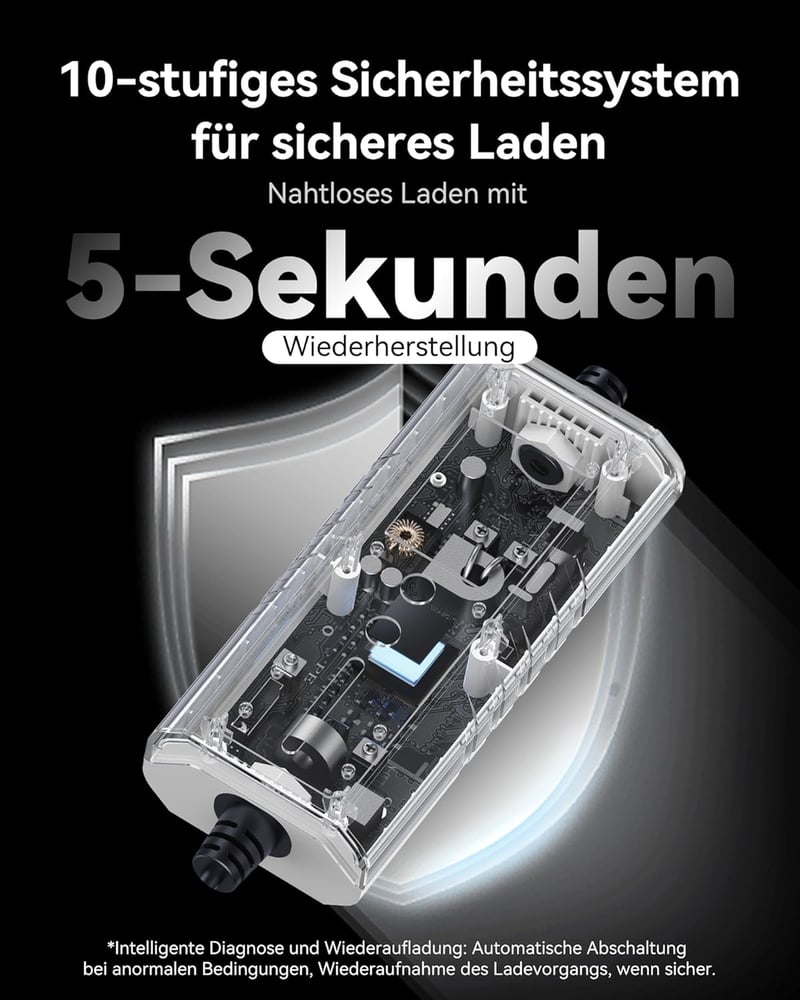 RamTouch 3,7 kW elektromos autó töltő Type 2 CEE 6,5m kábellel