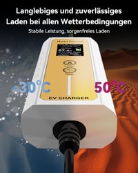 RamTouch 3,7 kW elektromos autó töltő Type 2 CEE 6,5m kábellel 7