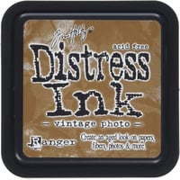 Ranger Tim Holtz Distress Pad Vintage Photo - Scrapbooking Tintapárna Antik Hatású Bélyegzőfestékkel Papírkézművességhez 1