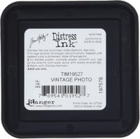 Ranger Tim Holtz Distress Pad Vintage Photo - Scrapbooking Tintapárna Antik Hatású Bélyegzőfestékkel Papírkézművességhez 2
