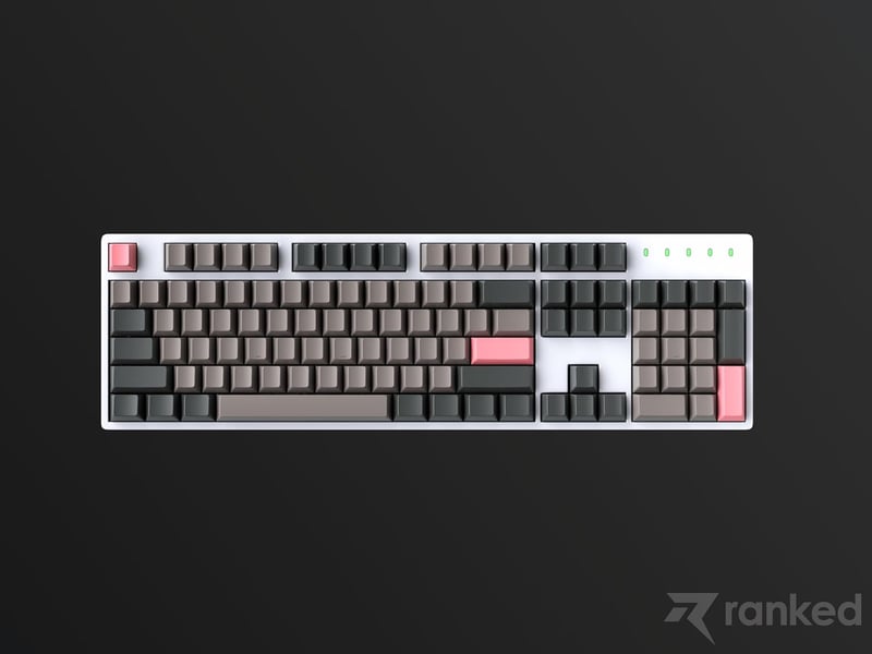 Ranked Premium Üres Keycap Szett 1.4mm PBT Cherry Profil Mechanikus Billentyűzet 139 Gomb