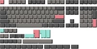 Ranked Premium Üres Keycap Szett 1.4mm PBT Cherry Profil Mechanikus Billentyűzet 139 Gomb 1