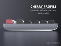 Ranked Premium Üres Keycap Szett 1.4mm PBT Cherry Profil Mechanikus Billentyűzet 139 Gomb 4