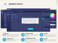 Ranked S60 Supernova 60% Mechanikus Gamer Billentyűzet RGB Világítás Hotswap Olasz Kiosztás Fehér 6