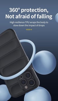 Husă RankOne Airbag din silicon lichid pentru Xiaomi MI 17T Pro (6,83"), carcasă de protecție rezistentă la șocuri Shield - Albastru închis 8