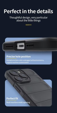Husă RankOne Airbag din silicon lichid pentru Xiaomi MI 17T Pro (6,83"), carcasă de protecție rezistentă la șocuri Shield - Albastru închis 4