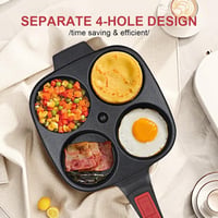 RANX INGST 21 cm-es tojássütő serpenyő indukciós, levehető nyéllel, tapadásmentes bevonattal 5