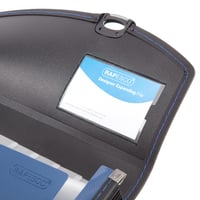 Dosar extensibil Rapesco 0679 A4+ cu 7 compartimente și mâner, albastru închis 4