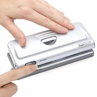 Perforator reglabil cu 6 găuri pentru agende Rapesco 1344, capacitate 10 coli 6