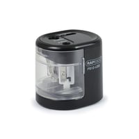 Rapesco 1449 PS12-USB Automatický elektrický strúhadlo na ceruzky, na USB a batérie, čierne 4