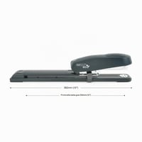 Rapesco 1480 ECO 790 zošívačka s dlhým ramenom s 2000 spinkami, kapacita 50 listov, pre spinky 26/6-8 mm a 24/6-8 mm, antracitová 6