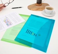 Dosar plic RAPESCO 1665 ECO cu capsă, A4+, set 10 bucăți 6