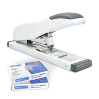 Rapesco ECO HD-100 klamerica velikog kapaciteta za 100 listova, s 2000 spajalica 923/10 mm - bijela 2