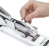 Rapesco ECO HD-100 nagy kapacitású tűzőgép 100 laphoz, 2000 db 923/10 mm kapoccsal - fehér 4