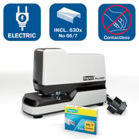 Elektrická zošívačka Rapid Pro 90EC, bezkontaktná, 50 listov, 630 spôn - biela 2