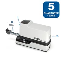 Elektrická zošívačka Rapid Pro 90EC, bezkontaktná, 50 listov, 630 spôn - biela 4