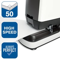 Elektrická zošívačka Rapid Pro 90EC, bezkontaktná, 50 listov, 630 spôn - biela 3