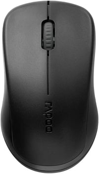 Rapoo 1620 2.4GHz Vezeték nélküli Optikai Egér Fekete - 11,1 x 6,4 x 4 cm, Single, black, 2.4 GHz wireless 1