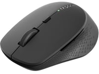 Bezdrôtová optická myš Rapoo M300 Silent - tmavosivá, 1600 DPI, Bluetooth a 2,4 GHz, tiché tlačidlá, ergonomická, kompatibilná s PC a Mac 2