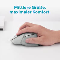 Tichá bezdrôtová myš Rapoo MT760M – 2,4 G USB a Bluetooth, 4000 DPI, palcové koliesko, pre viac zariadení, nabíjateľná, PC/Mac, sivá 7