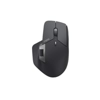 Tichá bezdrôtová myš Rapoo MT760M – 2,4 G USB a Bluetooth, 4000 DPI, palcové koliesko, pre viac zariadení, nabíjateľná, PC/Mac, sivá 5