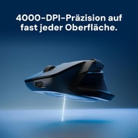 Tichá bezdrôtová myš Rapoo MT760M – 2,4 G USB a Bluetooth, 4000 DPI, palcové koliesko, pre viac zariadení, nabíjateľná, PC/Mac, sivá 9