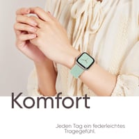 Raradev 8 ks pletených elastických nylonových remienkov kompatibilných s Apple Watch 38 mm 40 mm 41 mm 42 mm 44 mm 45 mm 46 mm Series 11 10 9 SE 8 7 6 5 4 3 2 1 5
