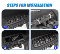RASHION Elektromos Ablakemelő Kapcsoló Peugeot 3008 5008 2010-2016 6