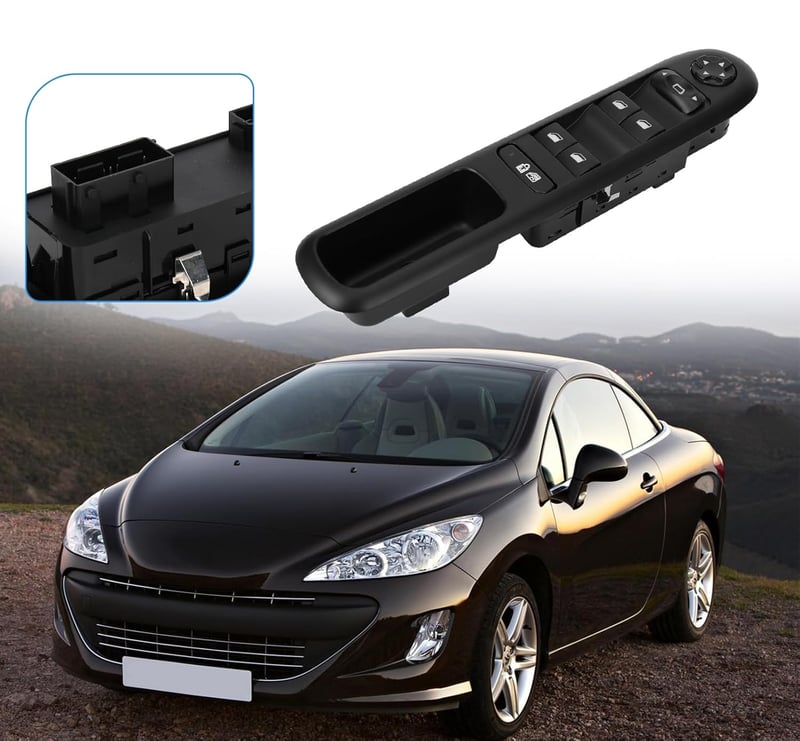 RASHION Elektromos Ablakemelő Kapcsoló Peugeot 3008 5008 2010-2016