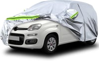 RASHION Vízálló Autótakaró Fiat Panda 2003-2023 Lélegző Garázstakaró Eső Nap Védelem 1