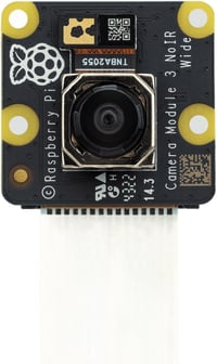 Raspberry Pi Camera Module 3 Wide Noir CMOS színes kameramodul 2