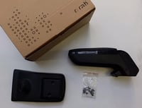 Rati Armster S Smart ForTwo 2007-2014 Középkonzol Fekete Veganőr Tárolóval 8
