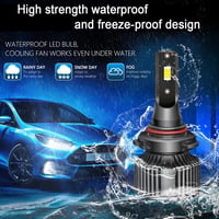 RATSTONE H8 LED Izzó 330% Fényerő 6000K Fehér Autó Lámpa 2db 5
