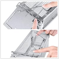 RatzFatz Professzionális XL Élvefogó Csapda 33×14,2×14,2 cm - Nagyérzékenységű Innovatív Egérfogó Patkányok, Egerek és Rágcsálók Befogására
 - 1 piece. 8