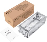 RatzFatz Professzionális XL Élvefogó Csapda 33×14,2×14,2 cm - Nagyérzékenységű Innovatív Egérfogó Patkányok, Egerek és Rágcsálók Befogására
 - 1 piece. 1
