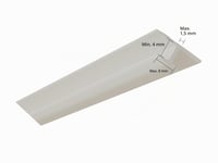 Raum² 100 buc. glisoare în T cu 10 elemente de fixare - pentru șină în T, autorulotă, rulotă, perdea, set de pornire (110 buc.) 8