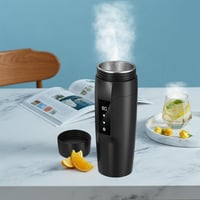 Rauwseul 350ml Hordozható Elektromos Vízforraló, 304 Rozsdamentes Acél, 40-100°C, Gyors Felmelegítés 2