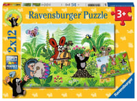 Detské puzzle Ravensburger 05090 Záhradná párty s priateľmi od 3 rokov, súprava 2 x 12 dielikov 1