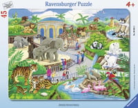 Ravensburger 06661 Návšteva zoo rámikové puzzle pre deti od 4 rokov, 45 dielikov 5