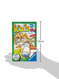 Spoločenská hra Ravensburger 23160 Kuh und Co. pre deti – 2 – 6 hráčov, od 4 rokov, cestovná hra 3