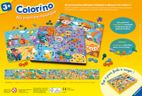 Ravensburger Colorino Prvá mozaika – Vzdelávacia hra na učenie farieb pre deti, jemná motorika a kreativita, od 3 rokov, 20891 2