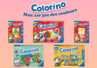 Ravensburger Colorino Prvá mozaika – Vzdelávacia hra na učenie farieb pre deti, jemná motorika a kreativita, od 3 rokov, 20891 4