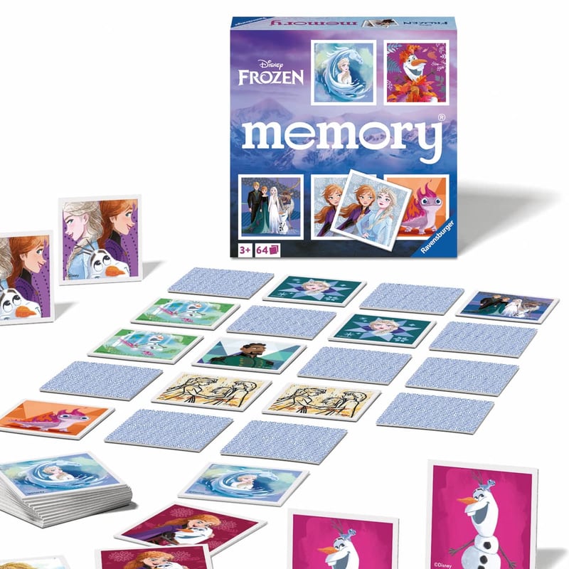 Ravensburger Disney Frozen Pexeso 20890 – Klasická pamäťová hra pre 2 – 8 hráčov od 3 rokov