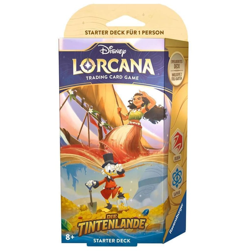 Ravensburger Disney Lorcana 3. balenie, štartovací balíček B – v nemčine