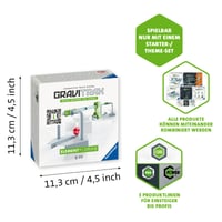Ravensburger GraviTrax Zipline 27472 kiegészítő elem - golyópálya bővítő szett, 8 éves kortól, összes GraviTrax termékkel kompatibilis 3