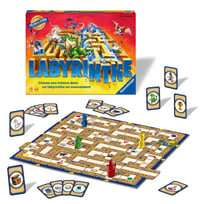 Strategická spoločenská hra Ravensburger Labyrinth, 2 – 4 hráči, od 7 rokov 1