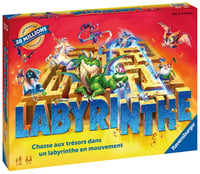 Strategická spoločenská hra Ravensburger Labyrinth, 2 – 4 hráči, od 7 rokov 10