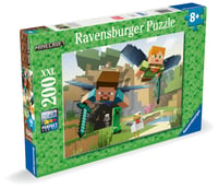 Ravensburger Minecraft Zvieracie dobrodružstvá XXL puzzle s 200 dielikmi pre deti od 8 rokov 5