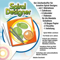 Ravensburger Spiral Designer kreatív súprava pre deti od 6 rokov na kreslenie špirálových obrázkov a mandál 5